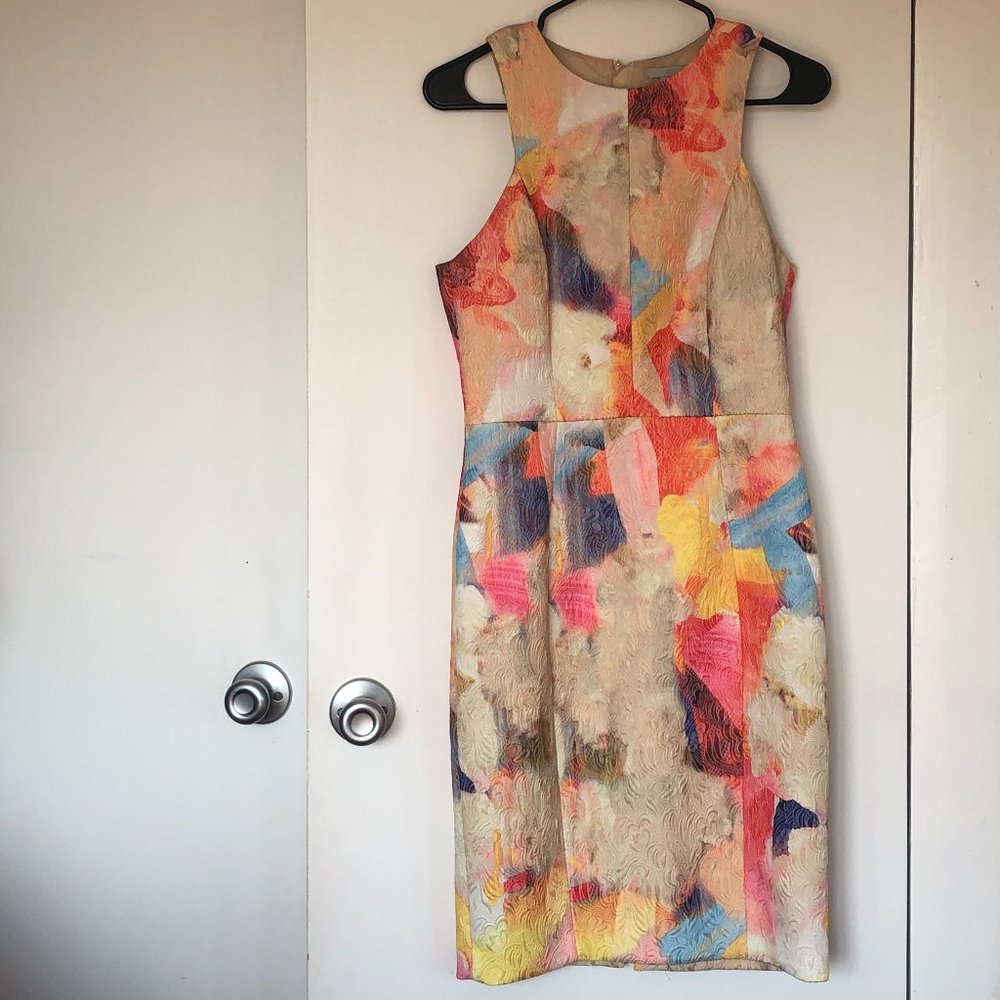 Multi-color Cocktail Dress - Picture 4 of 8